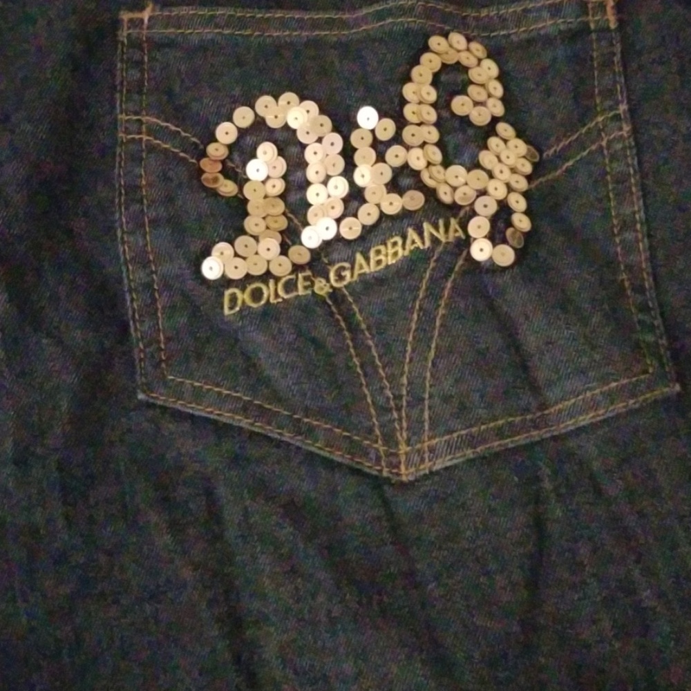 AUTHENTIC DOLCE & GABBANA DARK WASH 34US/48ITALY